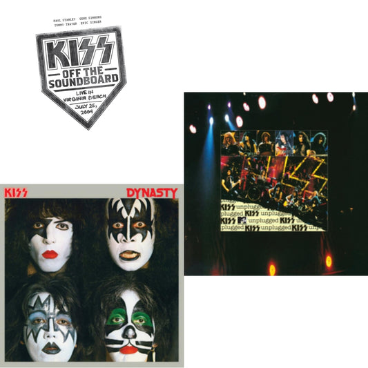 Kiss Off The Soundboard: Live In Virginia Beach (3LP) & Dynasty & Mtv Unplugged