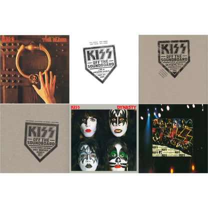 Music From The Elder (Half-Speed Master/Clear LP Vinyl/180G) & Kiss Off The Soundboard: Live In Virginia Beach (3LP) & Kiss Off The Soundboard: Donington 1996 (Live) (3LP) & Kiss Off The Soundboard: Live In Des Moines (2LP) & Dynasty & Mtv Unplugged