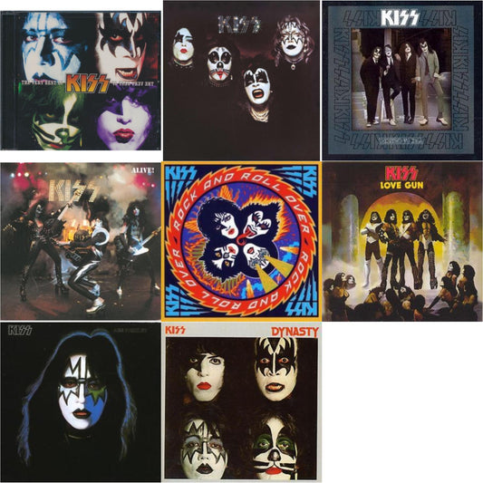 Very Best Of Kiss & Kiss & Dressed To Kill & Alive & Rock & Roll Over & Love Gun & Ace Frehley & Dynasty