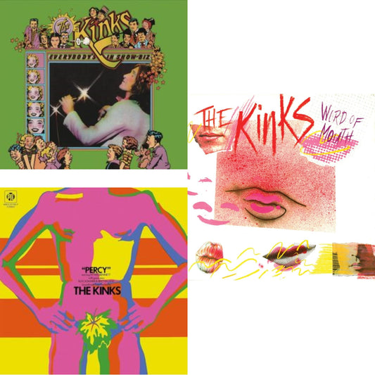 Everybody's In Show-Biz (2022 Standalone/2LP) & Percy & Word Of Mouth (180G/Red LP Vinyl/Limited Edition/Gatefold Cover & Poster)