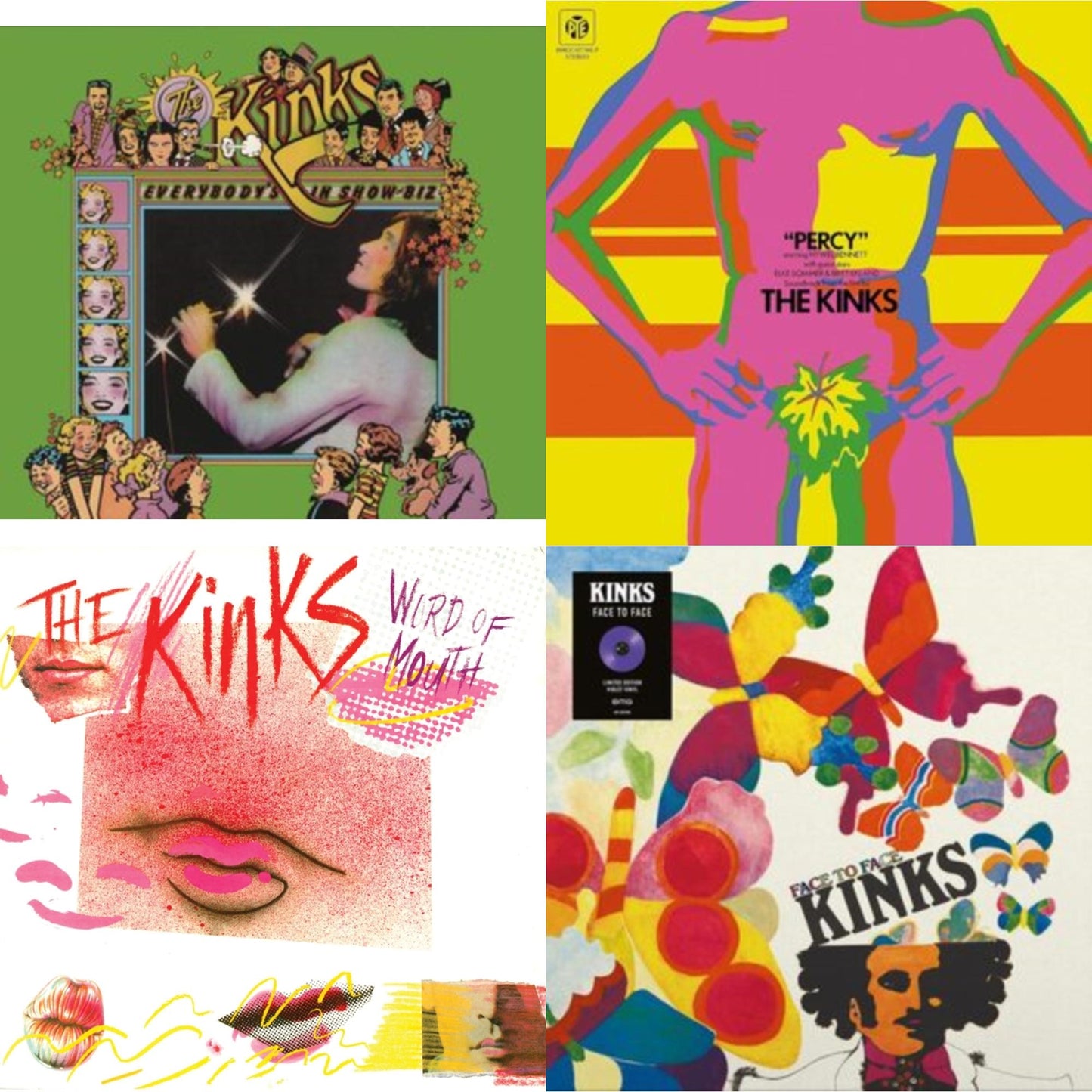 This is a 4 LP Vinyl SKU bundle.
1.This LP Vinyl is brand new.Format: LP VinylMusic Style: Pop RockThis item's title is: Everybody's In Show-Biz (2022 Standalone/2LP)Artist: KinksLabel: BMG RIGHTS MANAGEMENT (UK) LTDBarcode: 4050538797138Release Date: 9/9/2022
2.