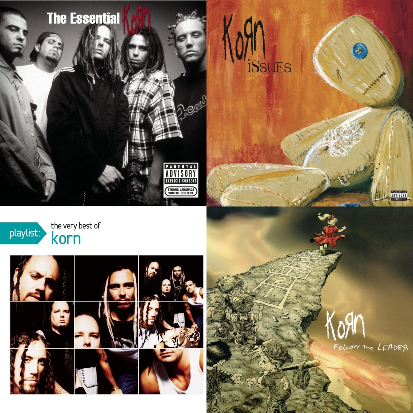 Essential Korn & Issues (Explicit) & Playlist: Very Best Of Korn & Follow The Leader