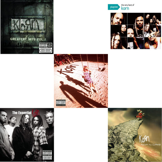 Greatest Hits Vol.1 & Essential Korn & Korn (Explicit) & Playlist: Very Best Of Korn & Follow The Leader