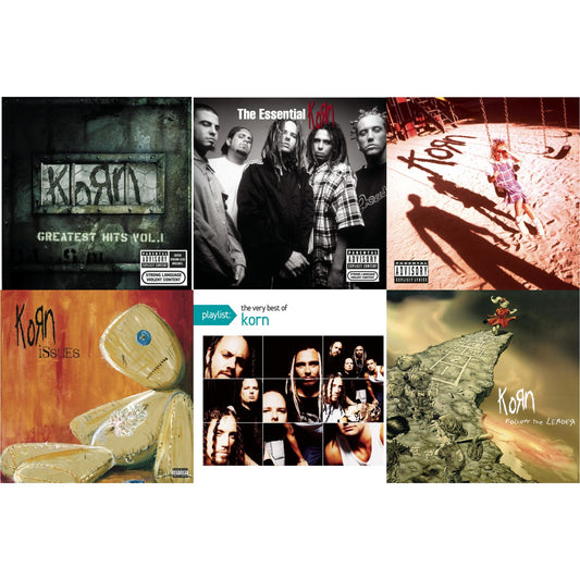 Greatest Hits Vol.1 & Essential Korn & Korn (Explicit) & Issues (Explicit) & Playlist: Very Best Of Korn & Follow The Leader