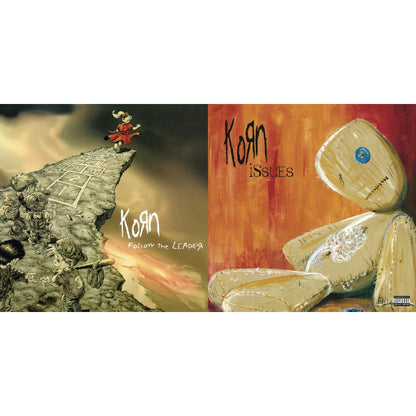 This is a 2 LP Vinyl SKU bundle.
1.This LP Vinyl is brand new.Format: LP VinylMusic Style: Nu MetalThis item's title is: Follow The Leader (Pa) (2 LP/140G)Artist: KornLabel: LEGACY/ EPICBarcode: 190758658513Release Date: 9/7/2018
2.This LP Vinyl is brand new.