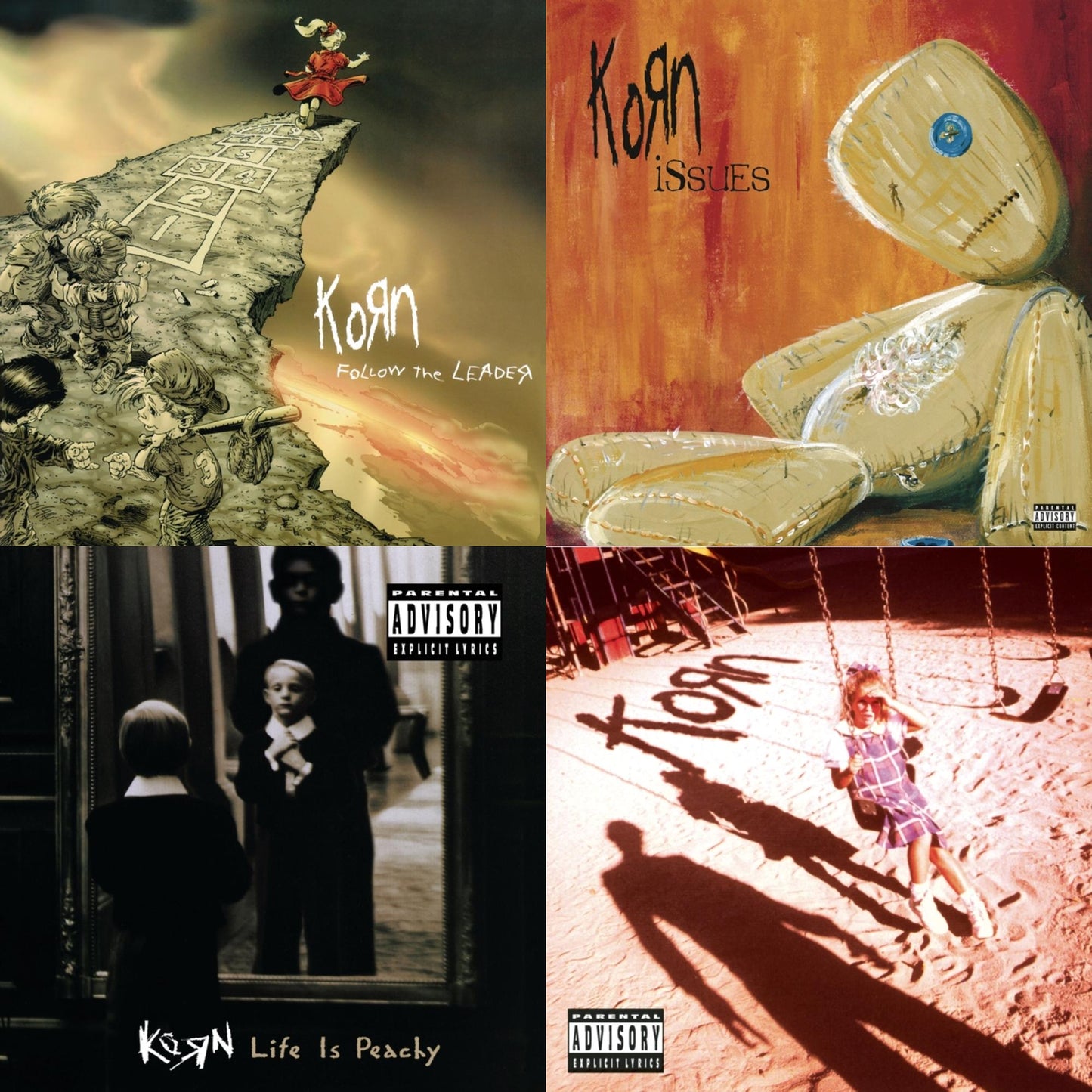 Life Is Peachy & Korn (Explicit) & Issues (Explicit) & Follow The Leader