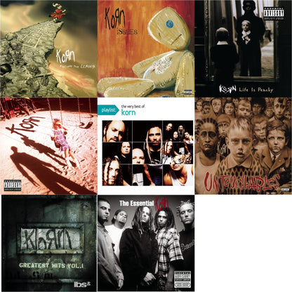 Greatest Hits Vol.1 & Essential Korn & Life Is Peachy & Korn (Explicit) & Issues (Explicit) & Untouchables & Playlist: Very Best Of Korn & Follow The Leader