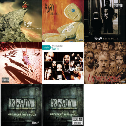 Greatest Hits Vol.1 & Greatest Hits Vol.1 & Life Is Peachy & Korn (Explicit) & Issues (Explicit) & Untouchables & Playlist: Very Best Of Korn & Follow The Leader