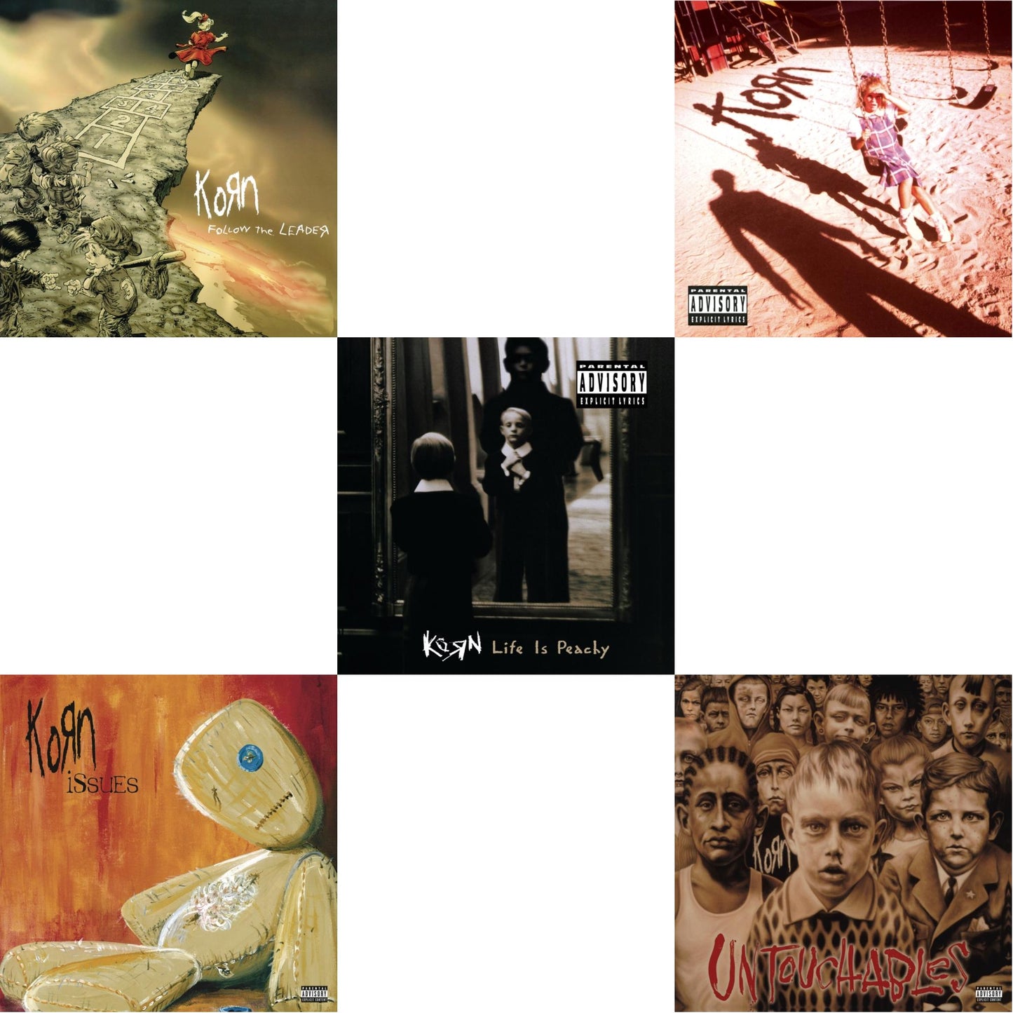 Life Is Peachy & Korn (Explicit) & Issues (Explicit) & Untouchables & Follow The Leader