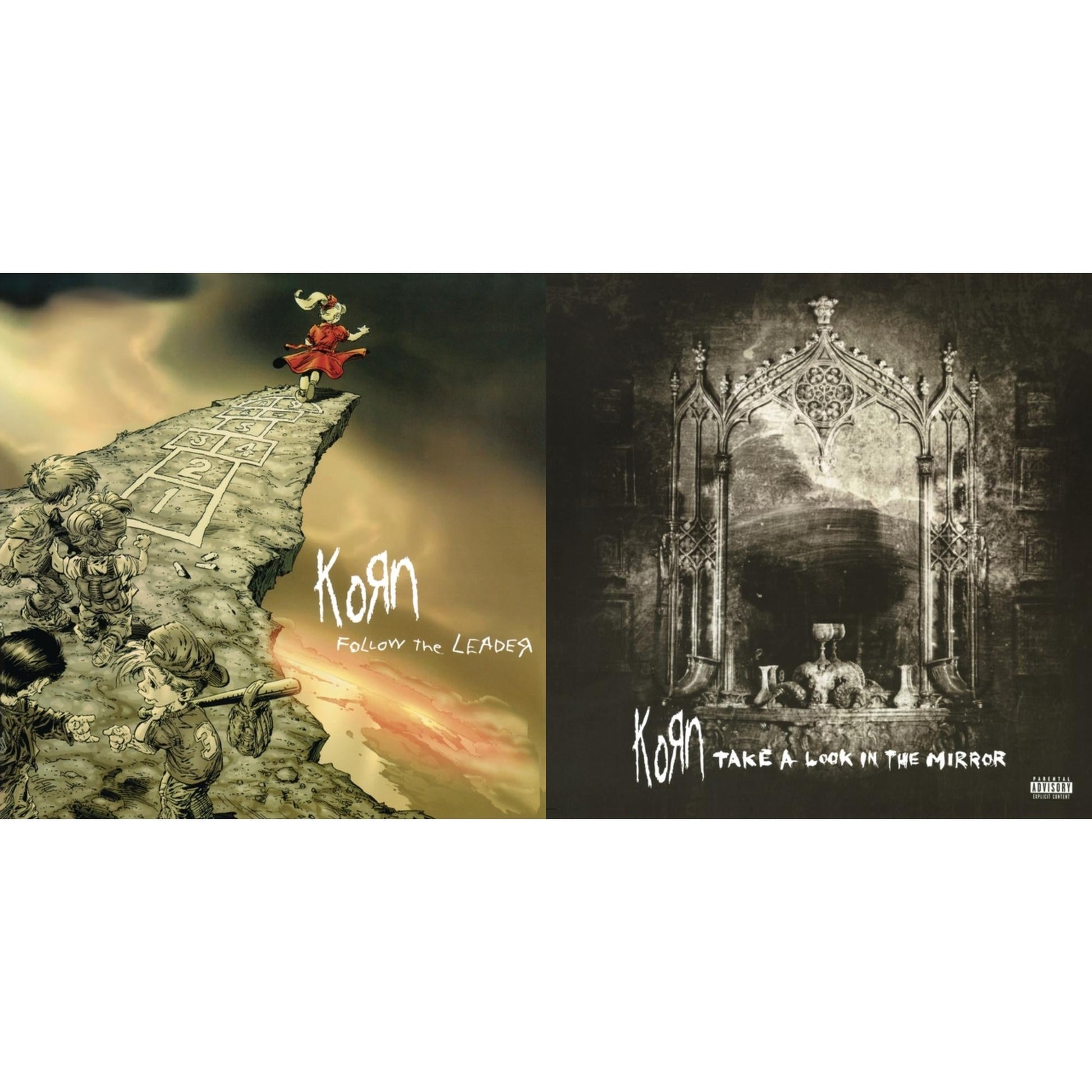 This is a 2 LP Vinyl SKU bundle.
1.This LP Vinyl is brand new.Format: LP VinylMusic Style: Nu MetalThis item's title is: Take A Look In The Mirror (2 LP) (140G)Artist: KornLabel: LEGACY/ EPICBarcode: 190758439914Release Date: 11/2/2018
2.This LP Vinyl is brand new.