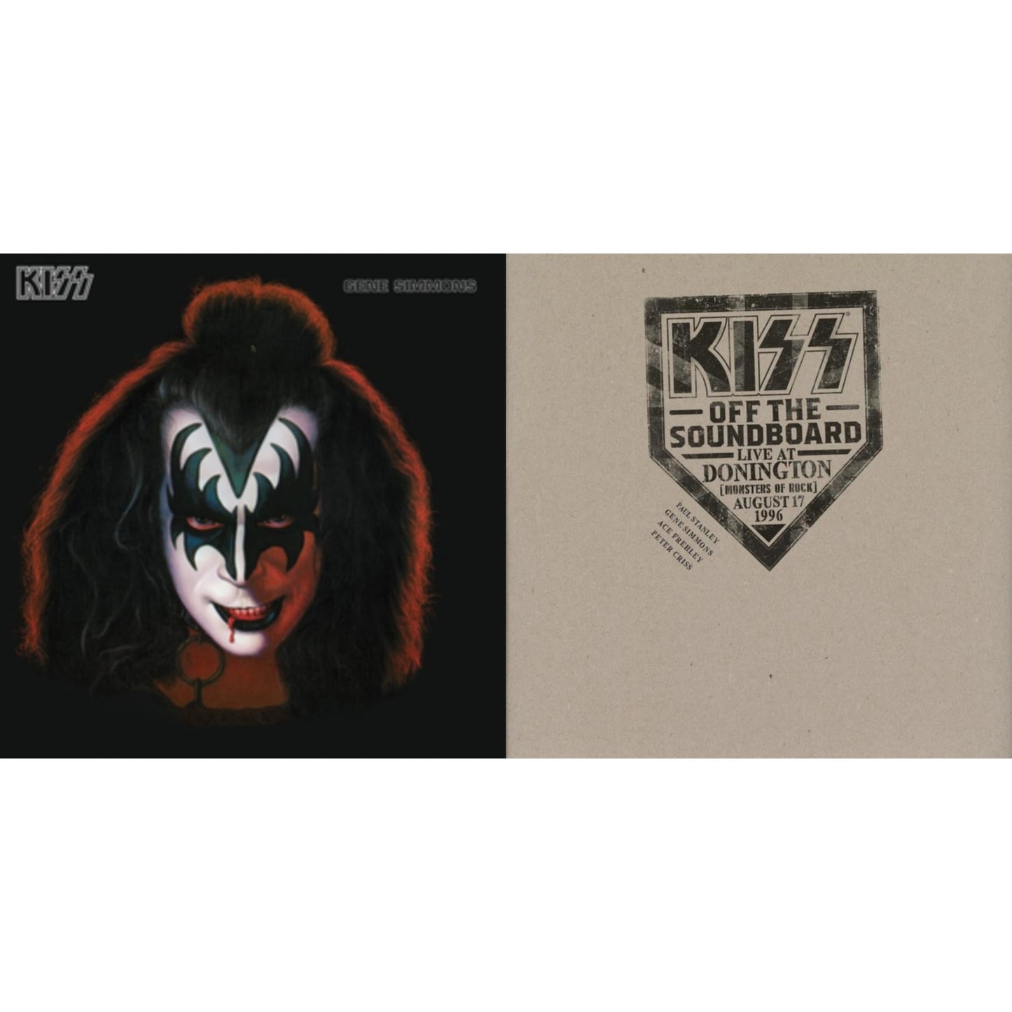 Kiss Off The Soundboard: Donington 1996 (Live) (3LP) & Gene Simmons