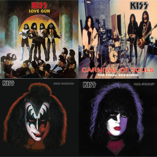Love Gun (Tangerine/Aqua Splatter LP Vinyl) & Carnival Of Souls & Gene Simmons & Paul Stanley
