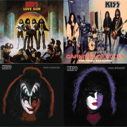 Love Gun (Tangerine/Aqua Splatter LP Vinyl) & Carnival Of Souls & Gene Simmons & Paul Stanley