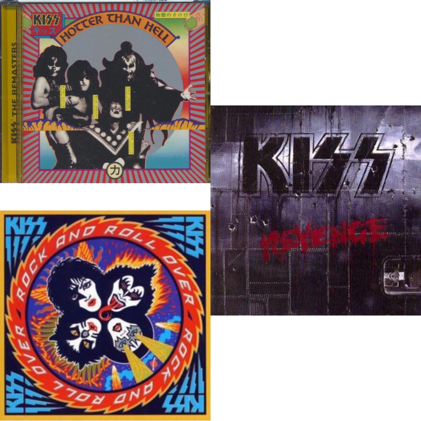 Revenge & Hotter Than Hell & Rock & Roll Over