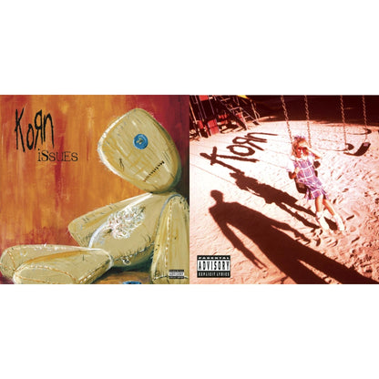 This is a 2 CD SKU bundle.
1.This CD is brand new.Format: CDMusic Style: Nu MetalThis item's title is: Issues (Explicit)Artist: KornLabel: LEGACYBarcode: 886978795427Release Date: 3/15/2011
2.This CD is brand new.