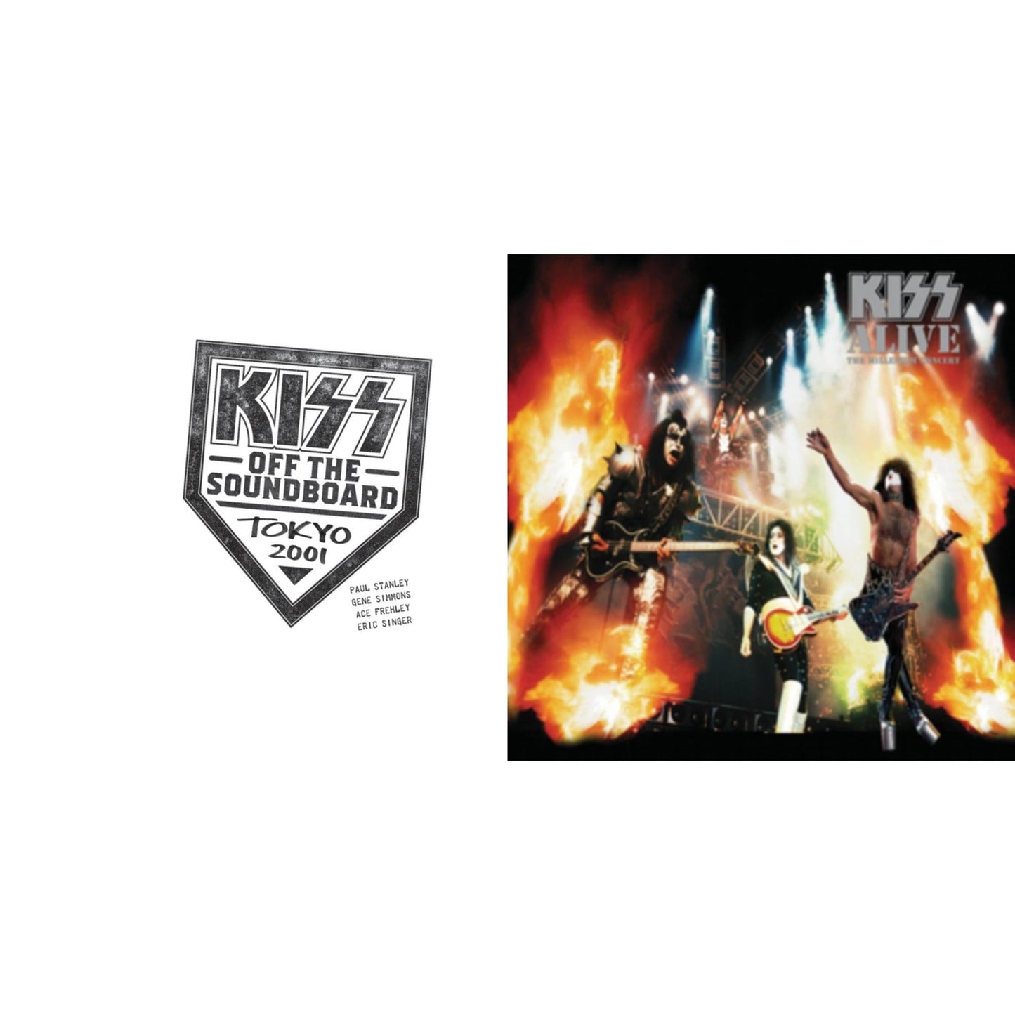 This is a 2 LP Vinyl SKU bundle.
1.This LP Vinyl is brand new.Format: LP VinylMusic Style: Hard RockThis item's title is: Kiss Off The Soundboard: Tokyo 2001 (3LP)Artist: KissLabel: UMEBarcode: 602435345574Release Date: 6/11/2021
2.This LP Vinyl is brand new.