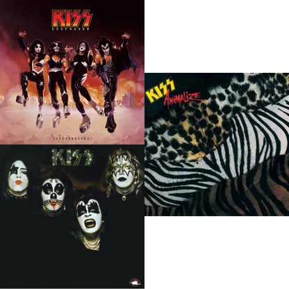 Destroyer (Resurrected) (Translucent Orange LP Vinyl) & Kiss & Animalize