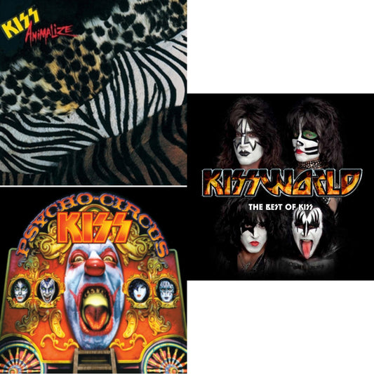 Animalize & Psycho Circus & Kissworld - The Best Of Kiss (2 LP)