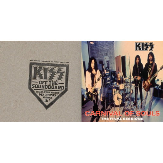Kiss Off The Soundboard: Live In Des Moines (2LP) & Carnival Of Souls