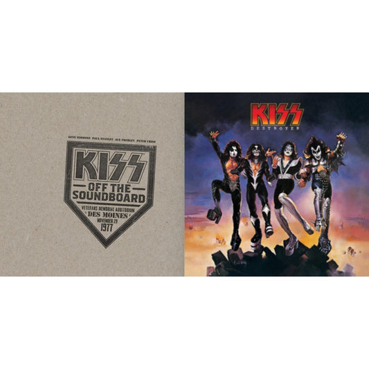 Kiss Off The Soundboard: Live In Des Moines (2LP) & Destroyer