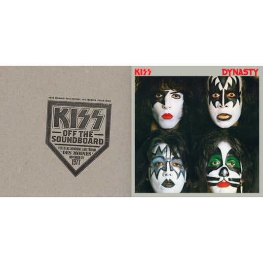 Kiss Off The Soundboard: Live In Des Moines (2LP) & Dynasty