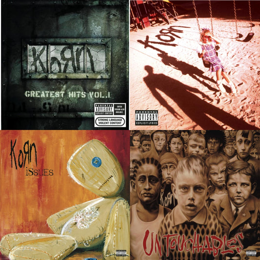 Greatest Hits Vol.1 & Korn (Explicit) & Issues (Explicit) & Untouchables
