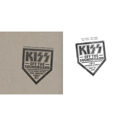 Kiss Off The Soundboard: Live In Virginia Beach (3LP) & Kiss Off The Soundboard: Live In Des Moines (2LP)