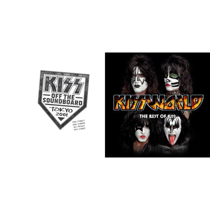Kiss Off The Soundboard: Tokyo 2001 (3LP) & Kissworld - The Best Of Kiss (2 LP)