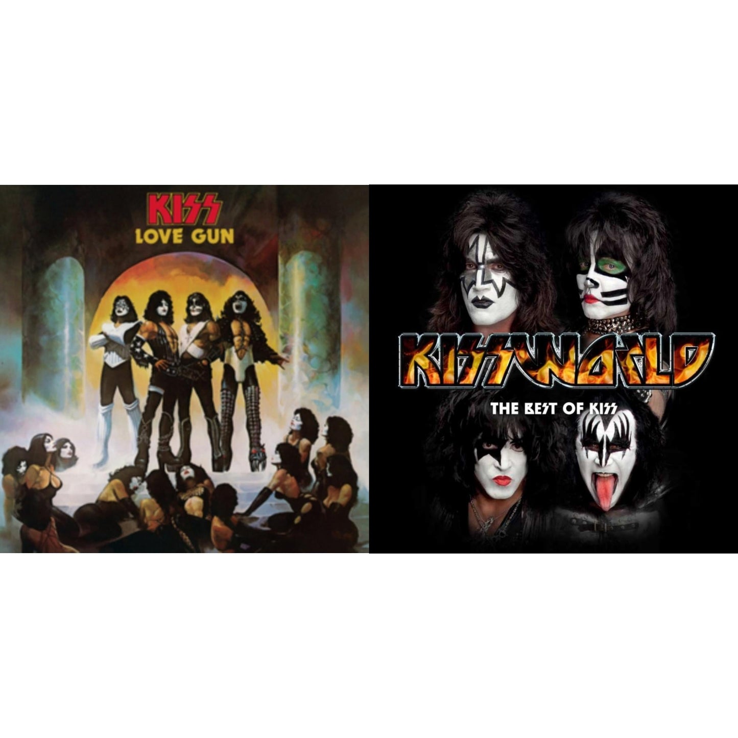 Love Gun & Kissworld - The Best Of Kiss (2 LP)
