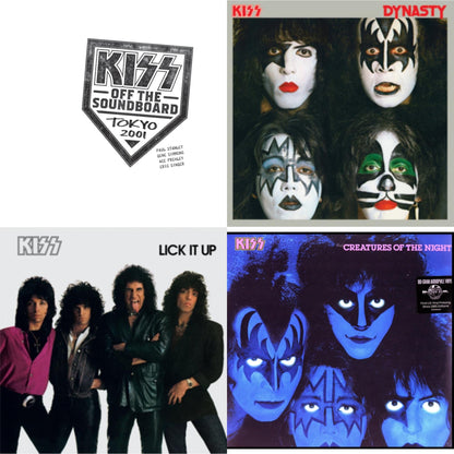 Kiss Off The Soundboard: Tokyo 2001 (3LP) & Dynasty & Lick It Up & Creatures Of Night