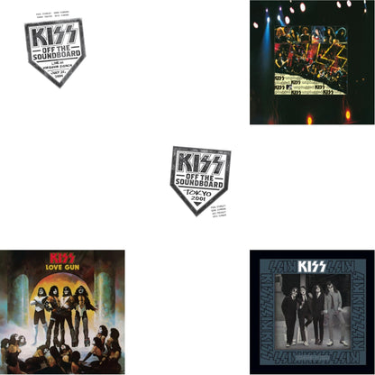 Kiss Off The Soundboard: Tokyo 2001 (3LP) & Kiss Off The Soundboard: Live In Virginia Beach (3LP) & Dressed To Kill & Love Gun & Mtv Unplugged