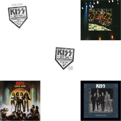 Kiss Off The Soundboard: Tokyo 2001 (3LP) & Kiss Off The Soundboard: Live In Virginia Beach (3LP) & Dressed To Kill & Love Gun & Mtv Unplugged