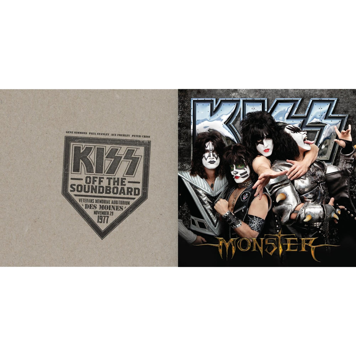 Kiss Off The Soundboard: Live In Des Moines (2LP) & Monster