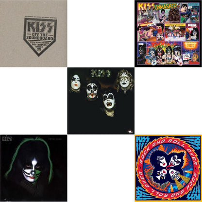 Kiss Off The Soundboard: Live In Des Moines (2LP) & Kiss & Unmasked & Rock & Roll Over & Peter Criss