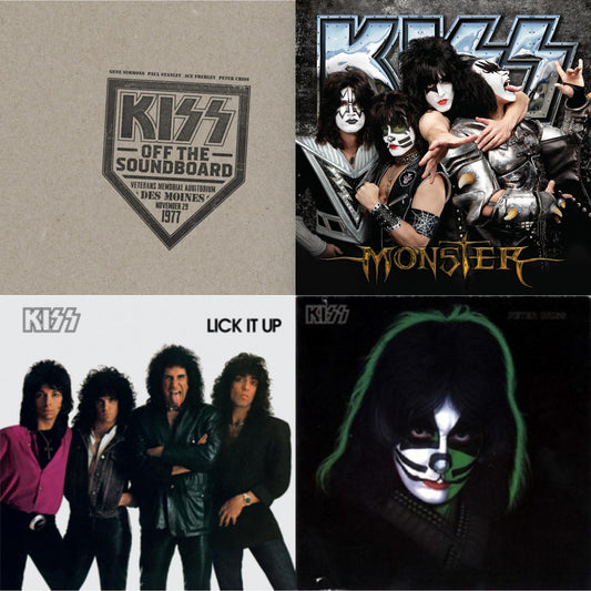 Kiss Off The Soundboard: Live In Des Moines (2LP) & Monster & Lick It Up & Peter Criss