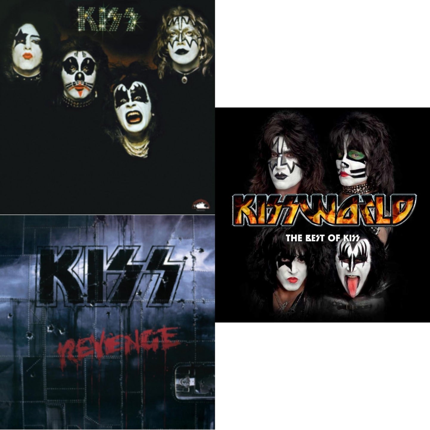 Kiss & Revenge & Kissworld - The Best Of Kiss (2 LP)