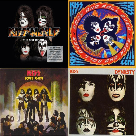 Kissworld - The Best Of Kiss & Rock & Roll Over & Love Gun & Dynasty