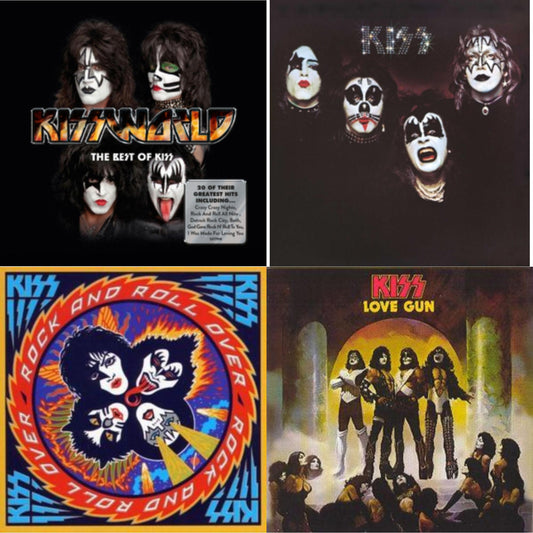 Kissworld - The Best Of Kiss & Kiss & Rock & Roll Over & Love Gun