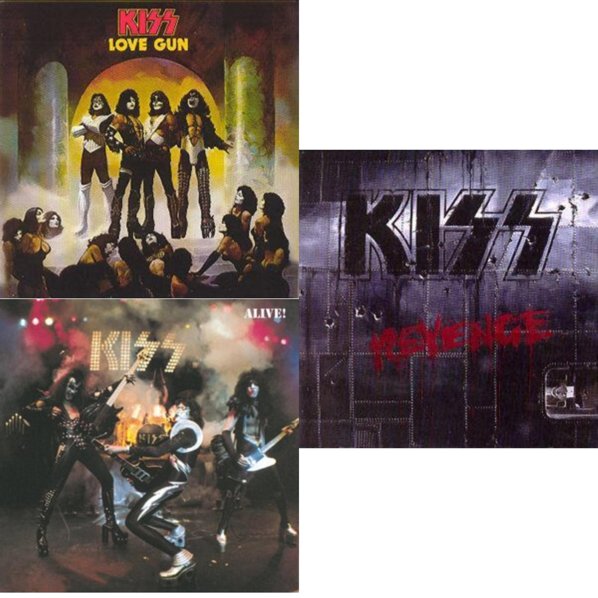 Revenge & Alive & Love Gun