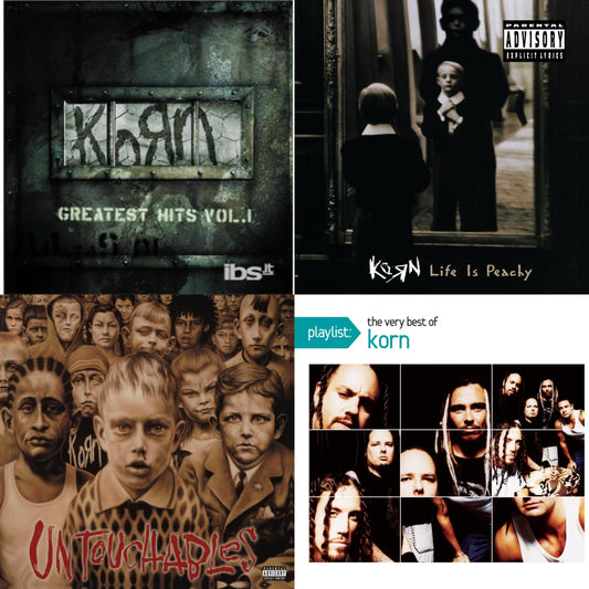 Greatest Hits Vol.1 & Life Is Peachy & Untouchables & Playlist: Very Best Of Korn