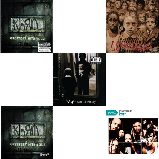 Greatest Hits Vol.1 & Greatest Hits Vol.1 & Life Is Peachy & Untouchables & Playlist: Very Best Of Korn
