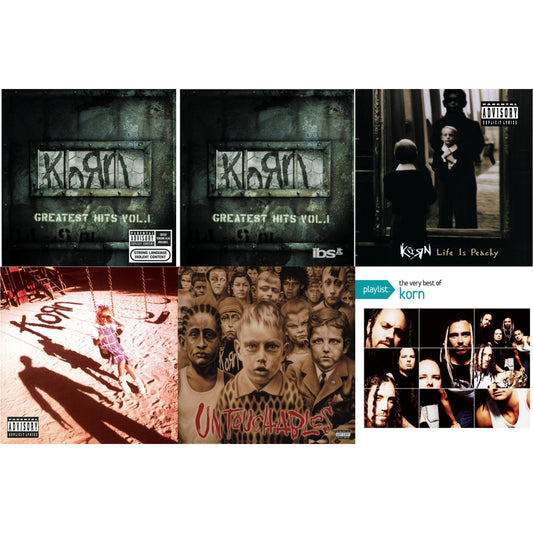 Greatest Hits Vol.1 & Greatest Hits Vol.1 & Life Is Peachy & Korn (Explicit) & Untouchables & Playlist: Very Best Of Korn