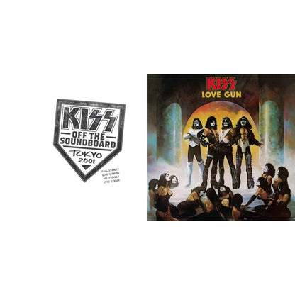 Kiss Off The Soundboard: Tokyo 2001 (3LP) & Love Gun (Tangerine/Aqua Splatter LP Vinyl)
