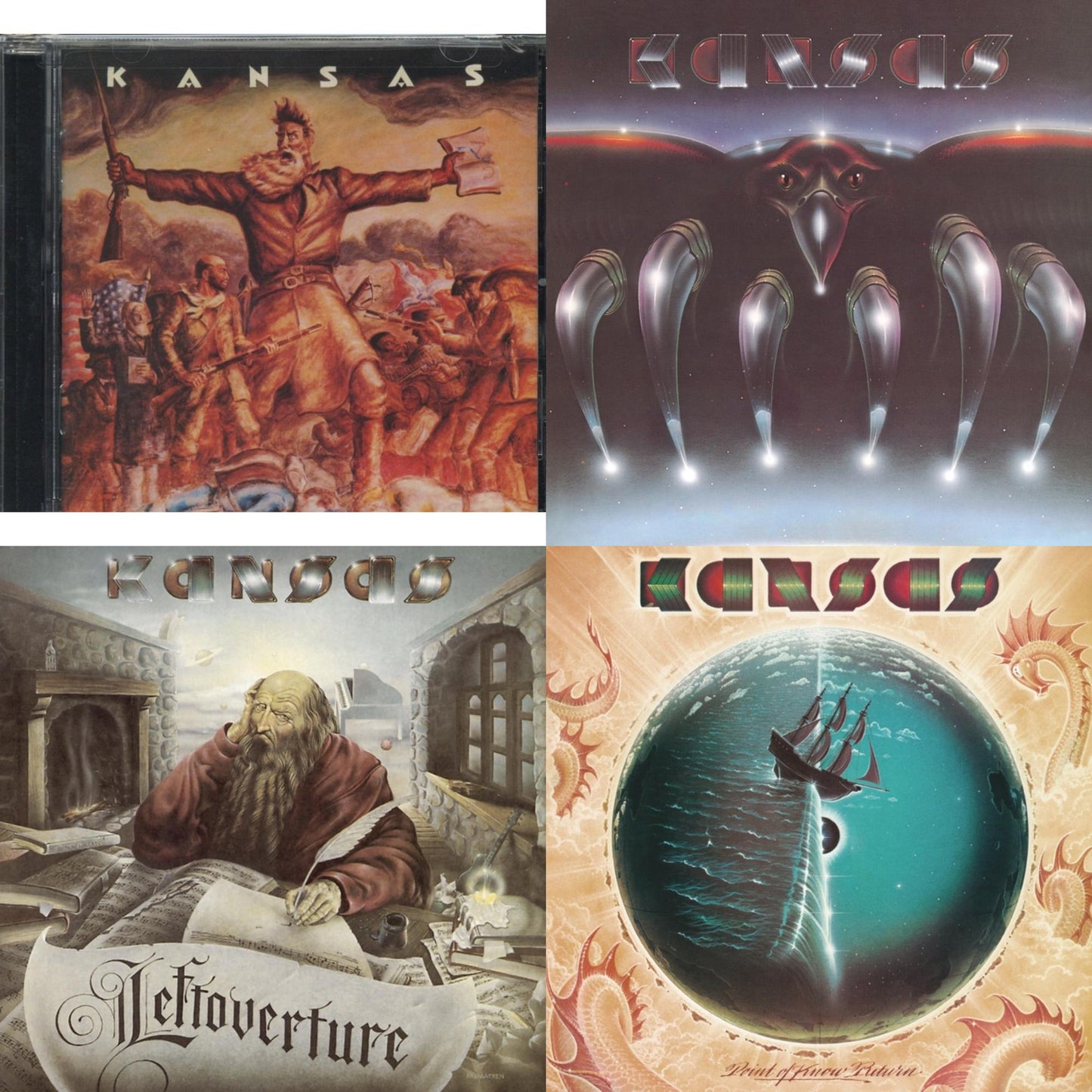 Kansas & Song For America & Leftoverture & Point Of Know Return