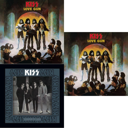 Love Gun (Tangerine/Aqua Splatter LP Vinyl) & Dressed To Kill & Love Gun