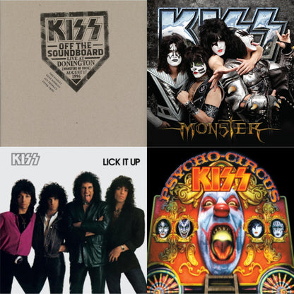 Kiss Off The Soundboard: Donington 1996 (Live) (3LP) & Monster & Lick It Up & Psycho Circus