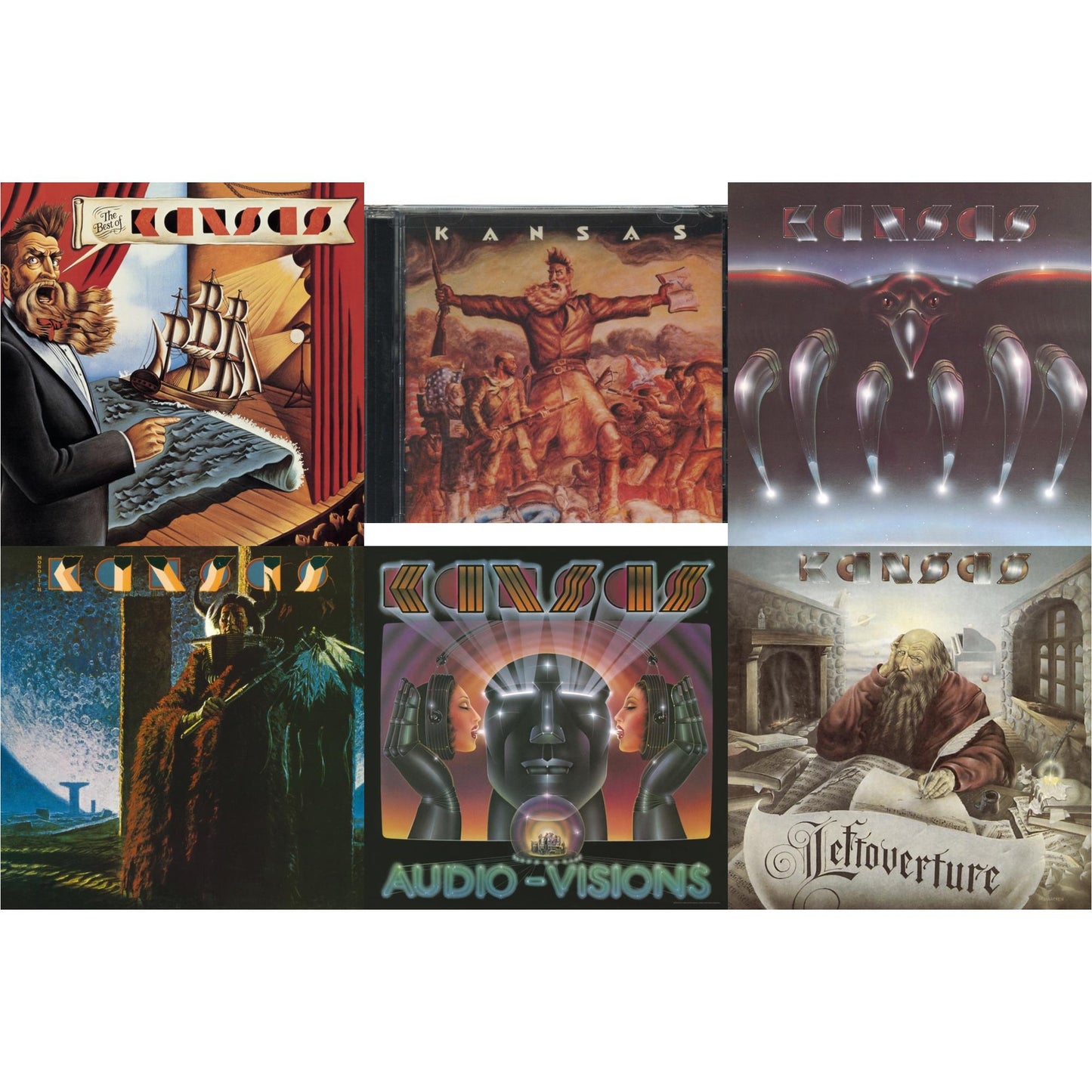 Best Of Kansas & Kansas & Song For America & Monolith & Audio - Visions & Leftoverture