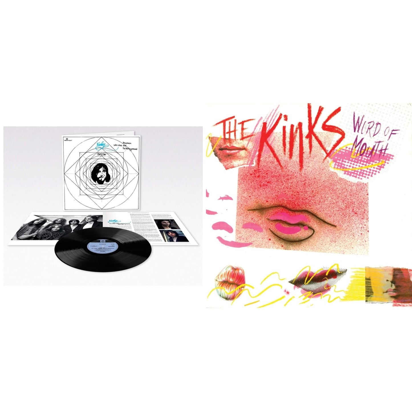 Lola Versus Powerman & The Moneygoround: Pt. 1 (180G/Remastered/Booklet) & Word Of Mouth (180G/Red LP Vinyl/Limited Edition/Gatefold Cover & Poster)