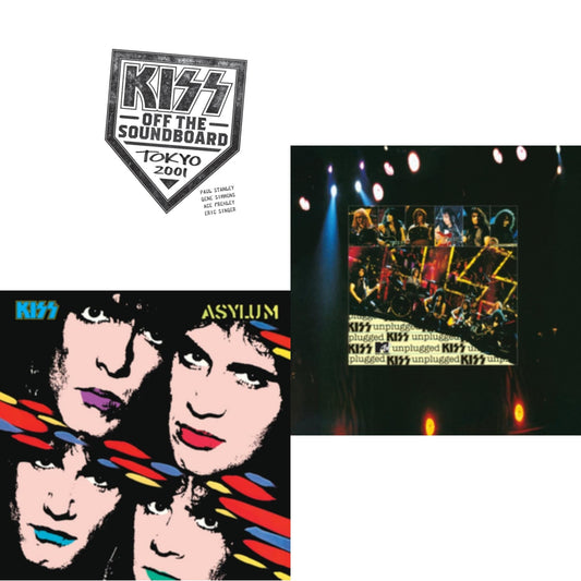 Kiss Off The Soundboard: Tokyo 2001 (3LP) & Asylum & Mtv Unplugged