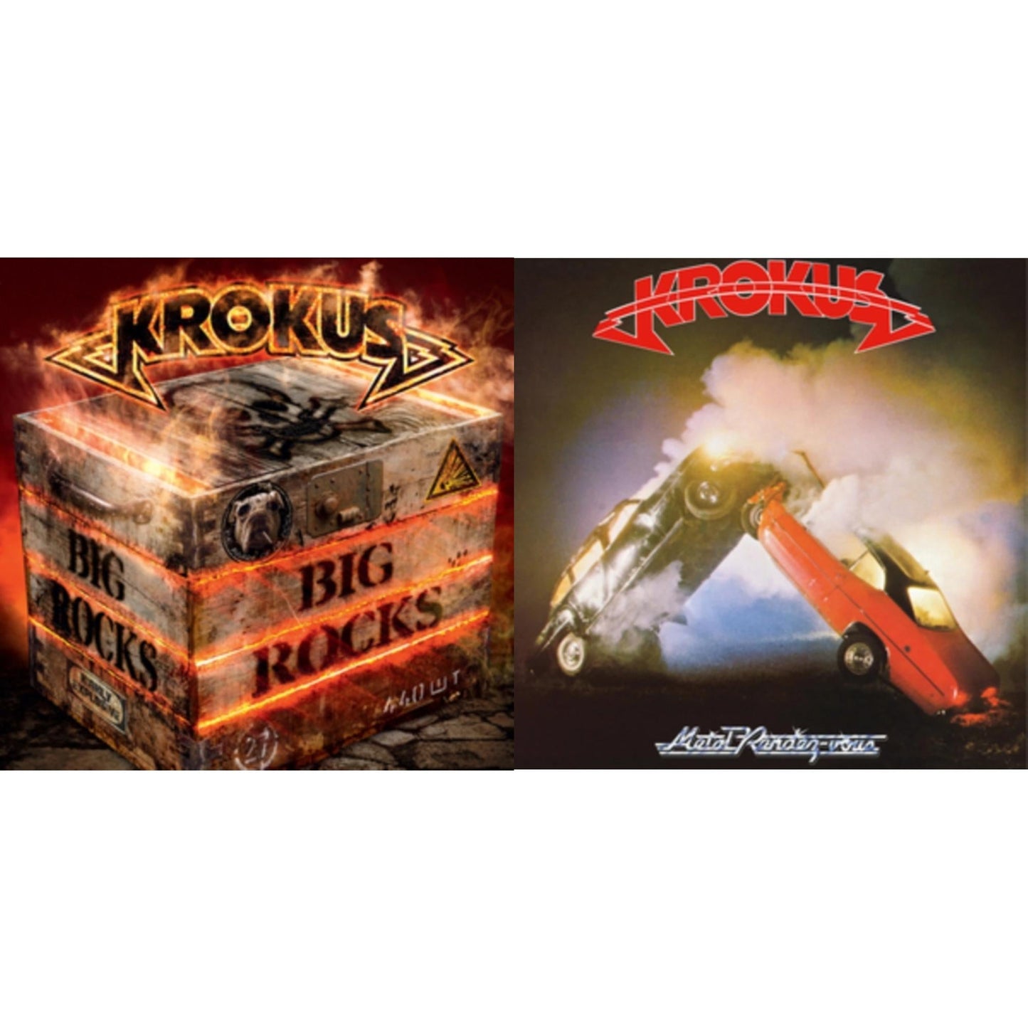 Big Rocks (Flaming LP Vinyl/180G) & Metal Rendez-Vous (Blue LP Vinyl/180G)